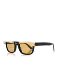 Gucci Acetate Rectangle Sunglasses GG1166S Black Beige