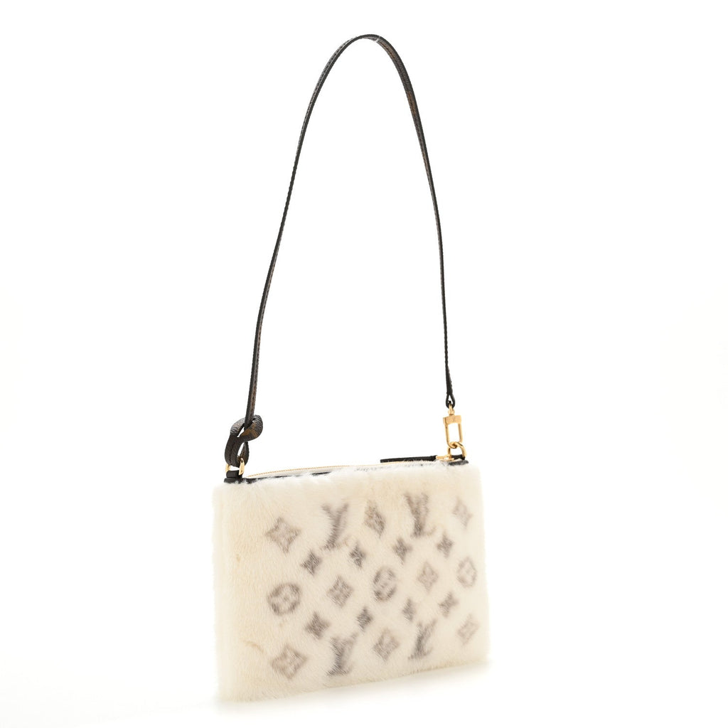 Louis Vuitton Monogram Mink Neo Pochette Milla Vision White
