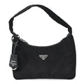 Prada Tessuto Nylon Mini Re-Edition 2000 Bag Black