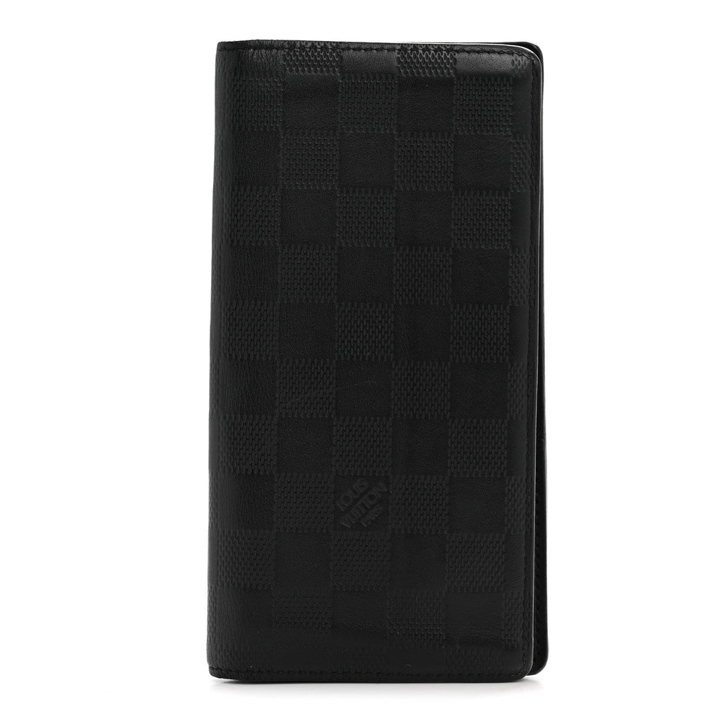 Louis Vuitton Damier Infini Brazza Wallet Onyx