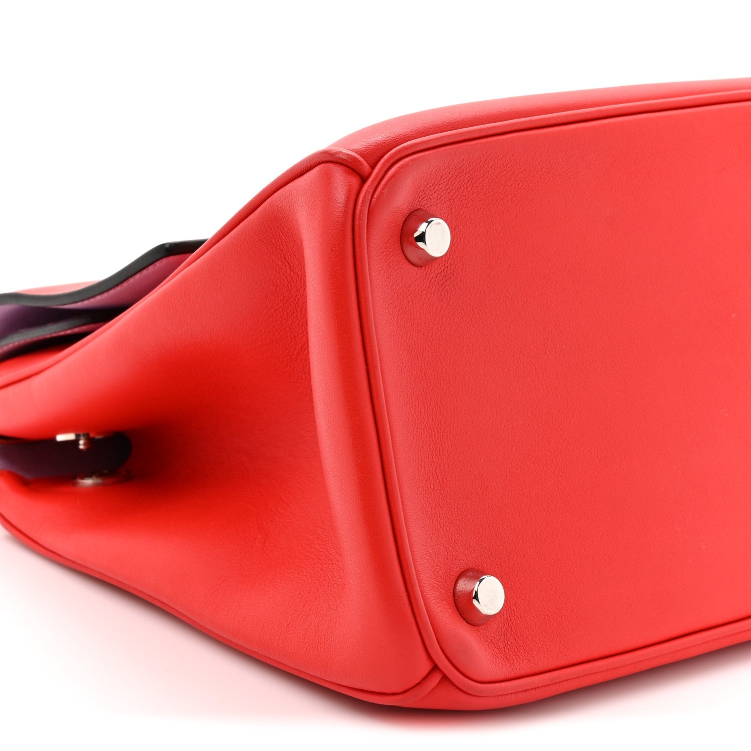 Christian Dior Calfskin Small Be Dior Flap Red