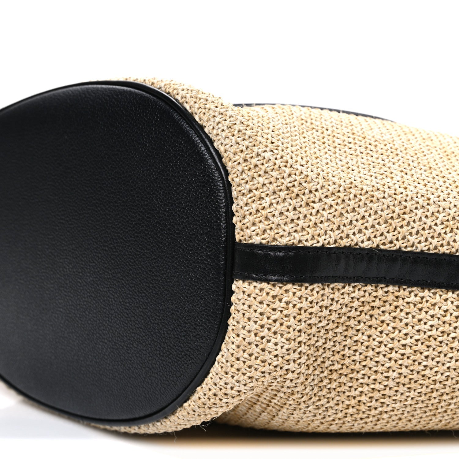 Louis Vuitton Raffia Saint Jacques Tote Black