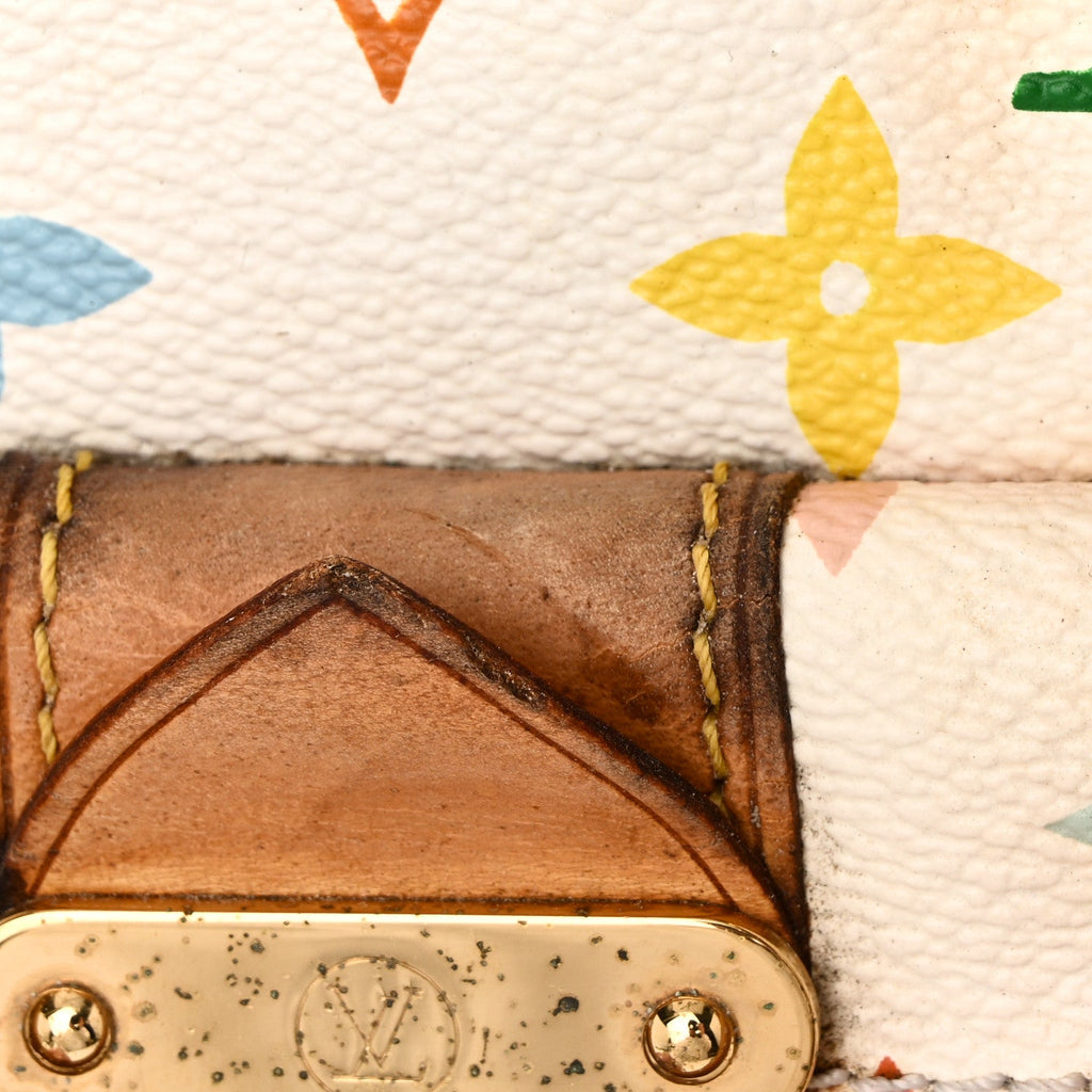 Louis Vuitton Monogram Multicolor Speedy 30 White