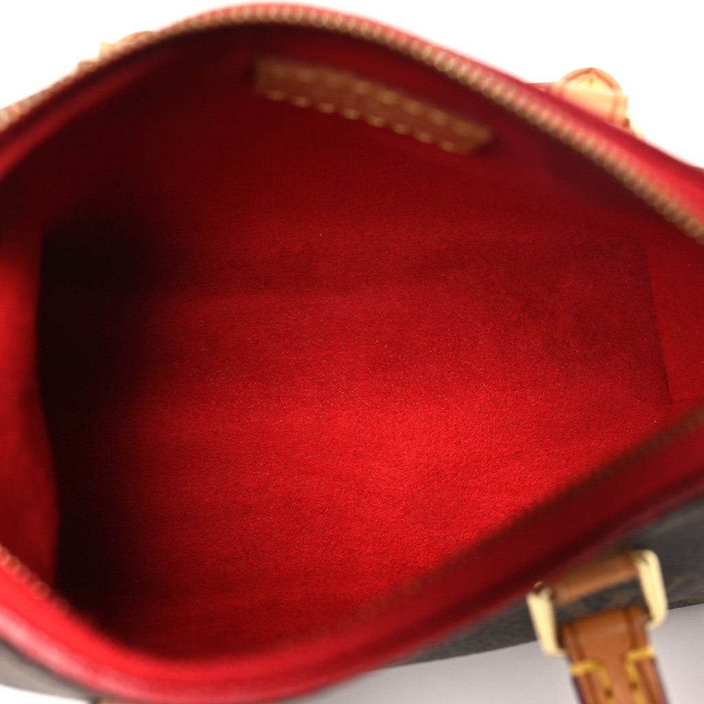 Louis Vuitton Monogram Nano Pallas Cherry