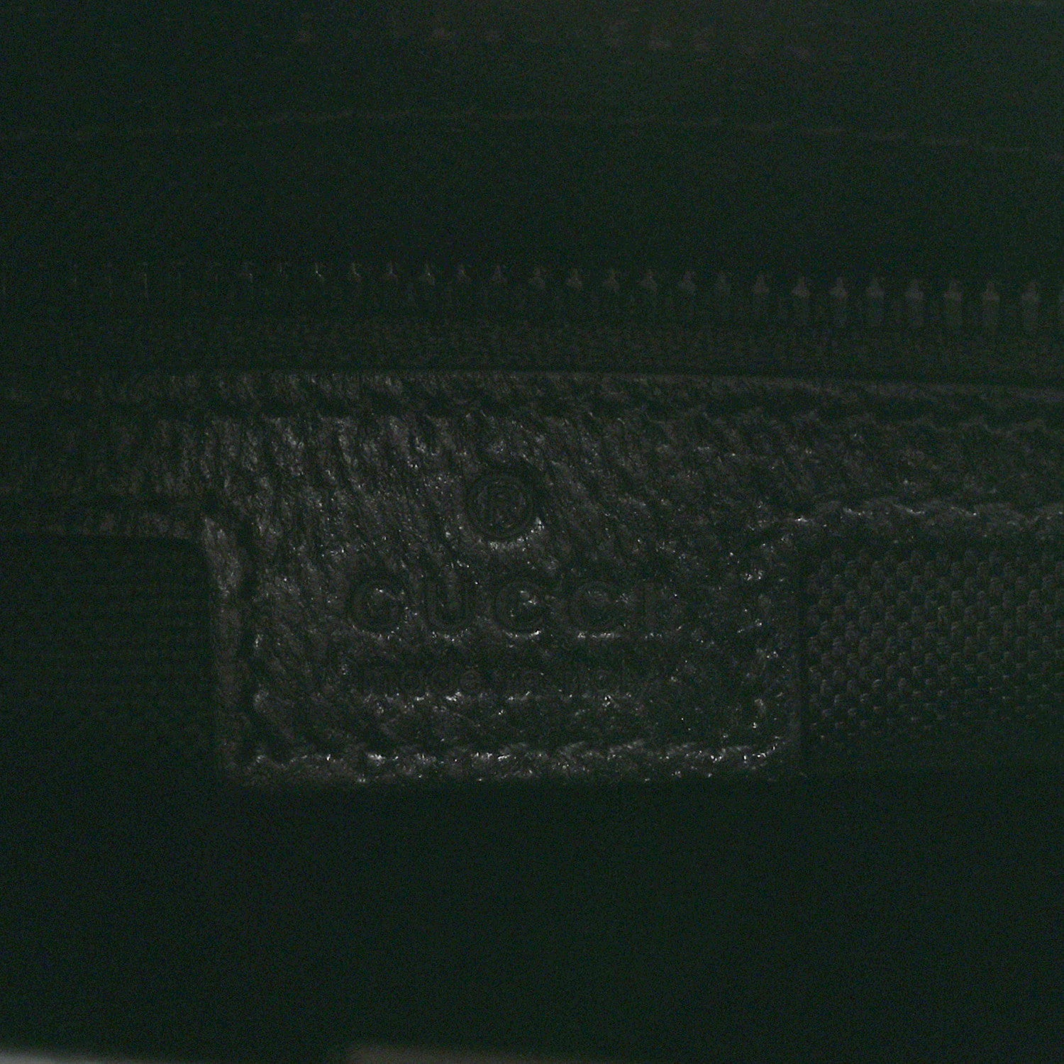 Gucci Textured Dollar Calfskin Web Monochrome Large Diana Tote Bag Black