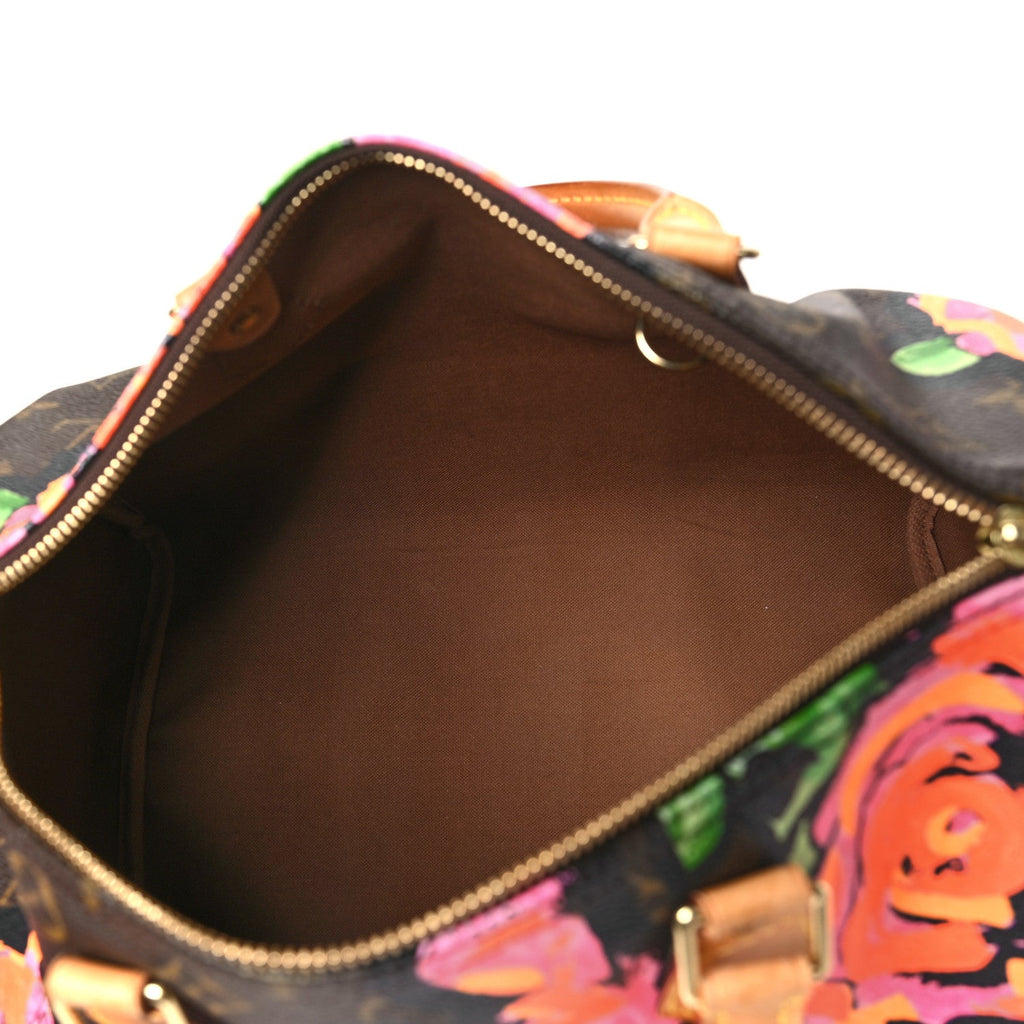Louis Vuitton Monogram Roses Speedy 30