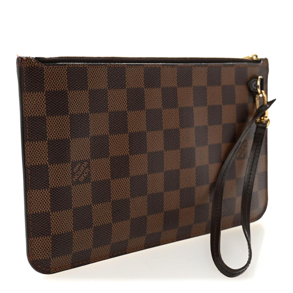 Louis Vuitton Damier Ebene Neverfull MM GM Pochette