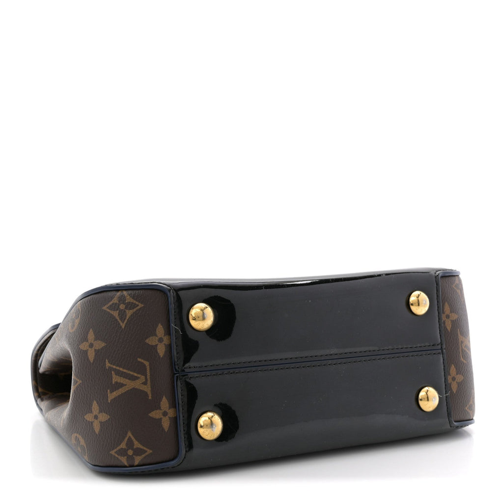 Louis Vuitton Patent Calfskin Monogram Cherrywood PM Black