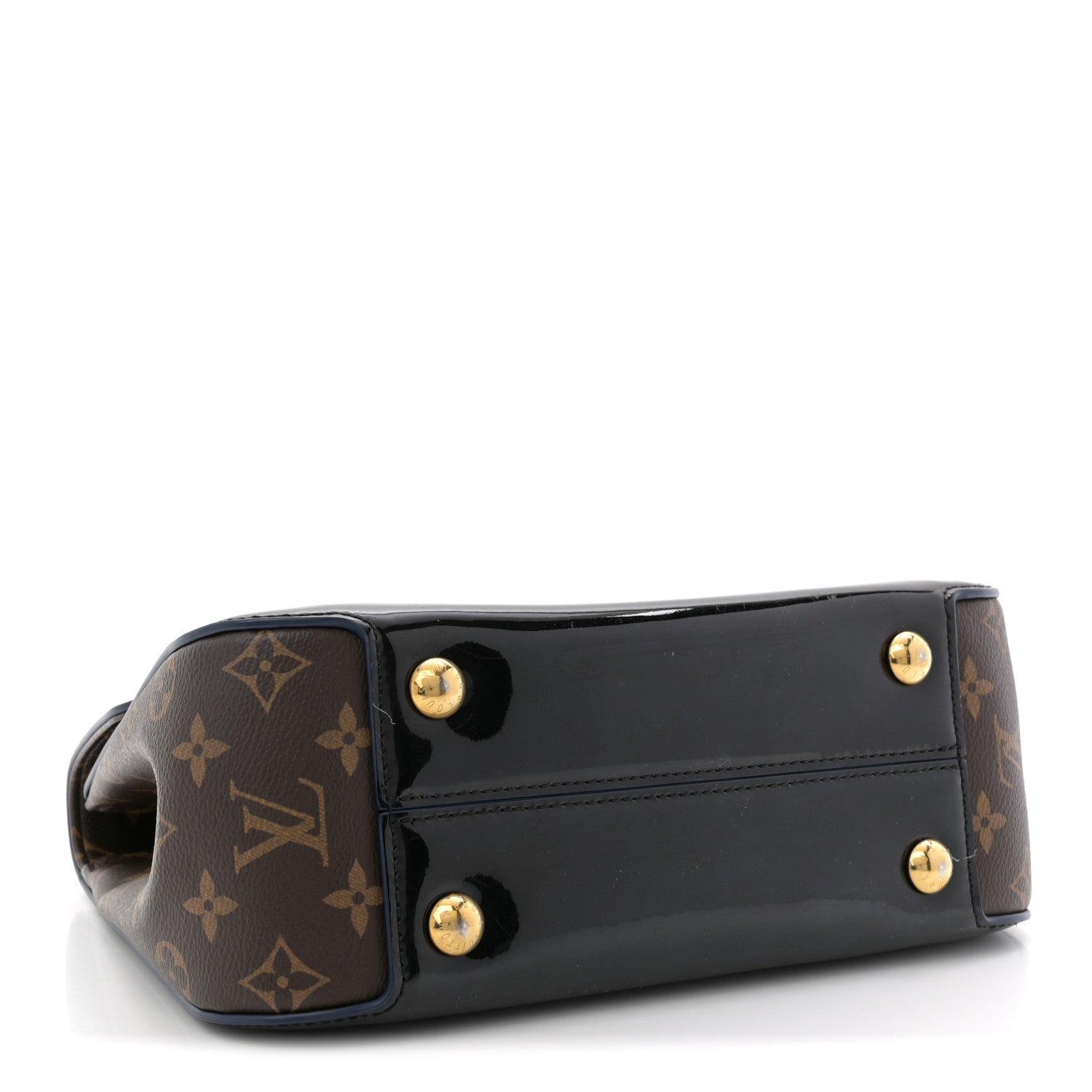 Louis Vuitton Patent Calfskin Monogram Cherrywood PM Black