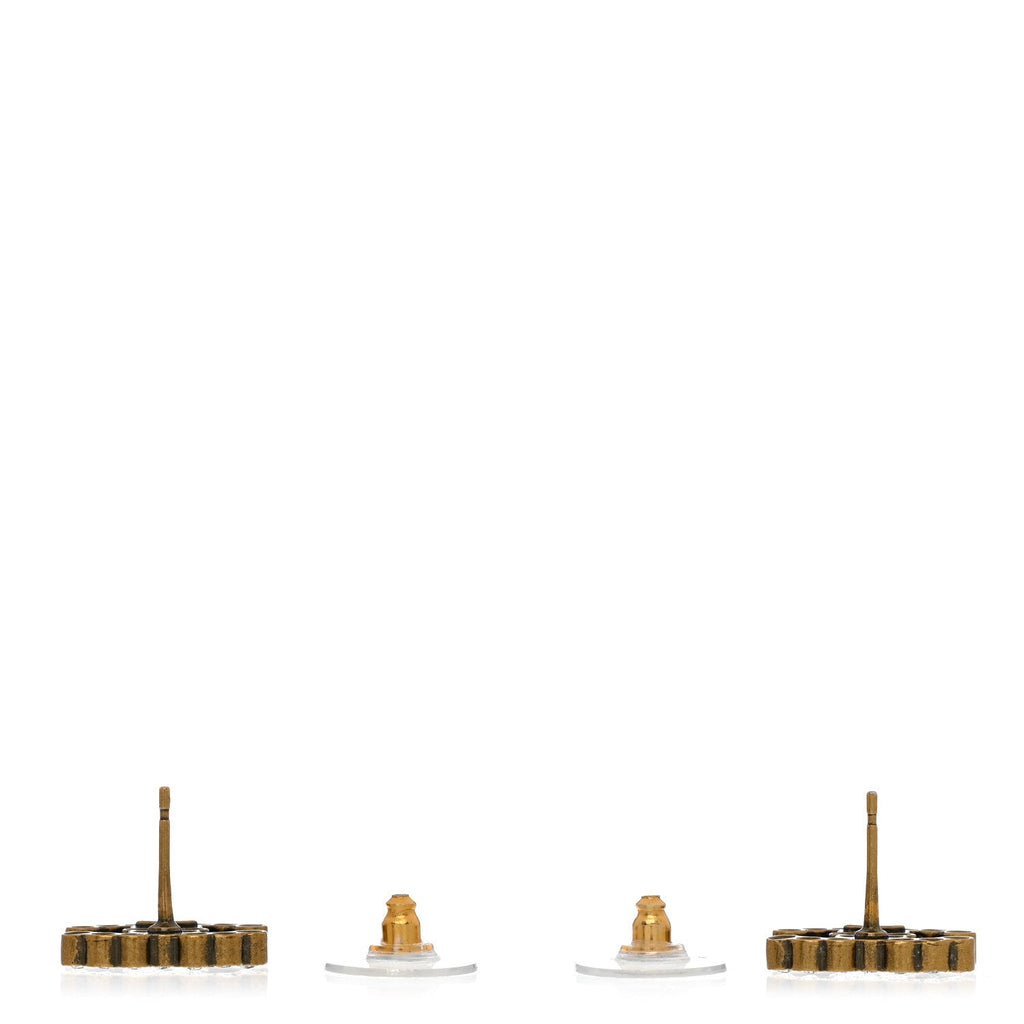 Crystal City Of Lights CC Earrings Gold