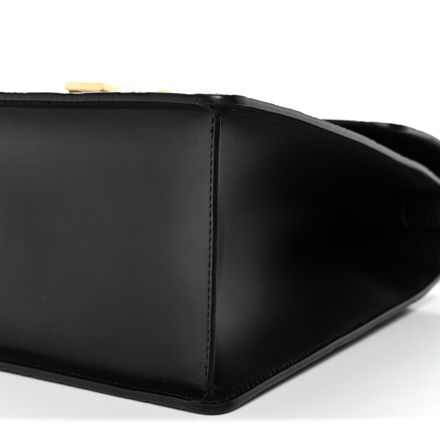 Gucci Guccissima Signature Medium Sylvie Top Handle Bag Black