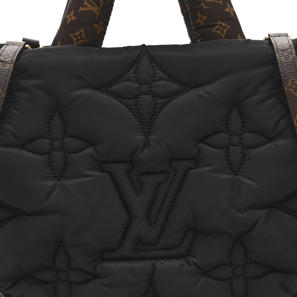 Louis Vuitton Econyl Monogram Pillow Giant Onthego MM Black