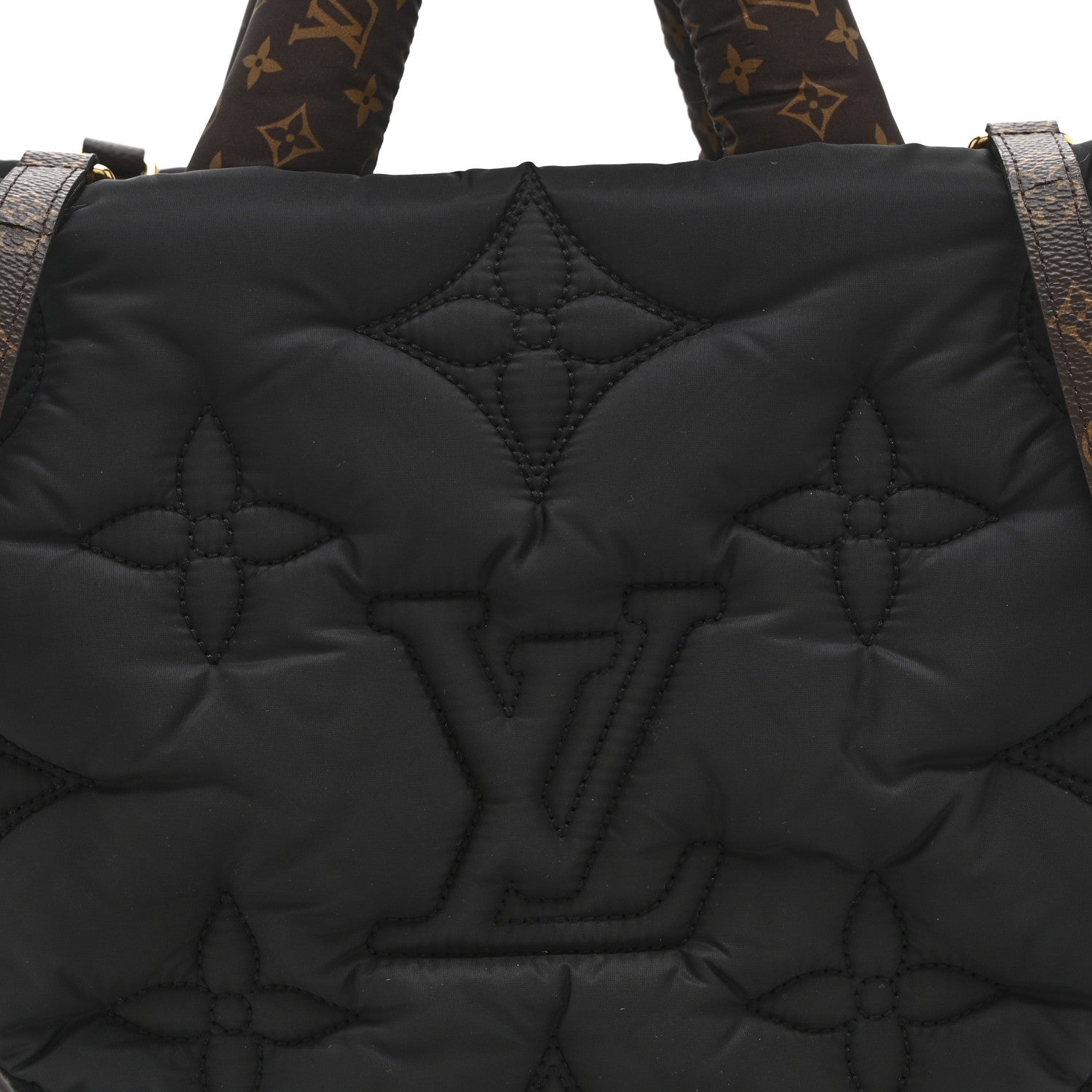 Louis Vuitton Econyl Monogram Pillow Giant Onthego MM Black