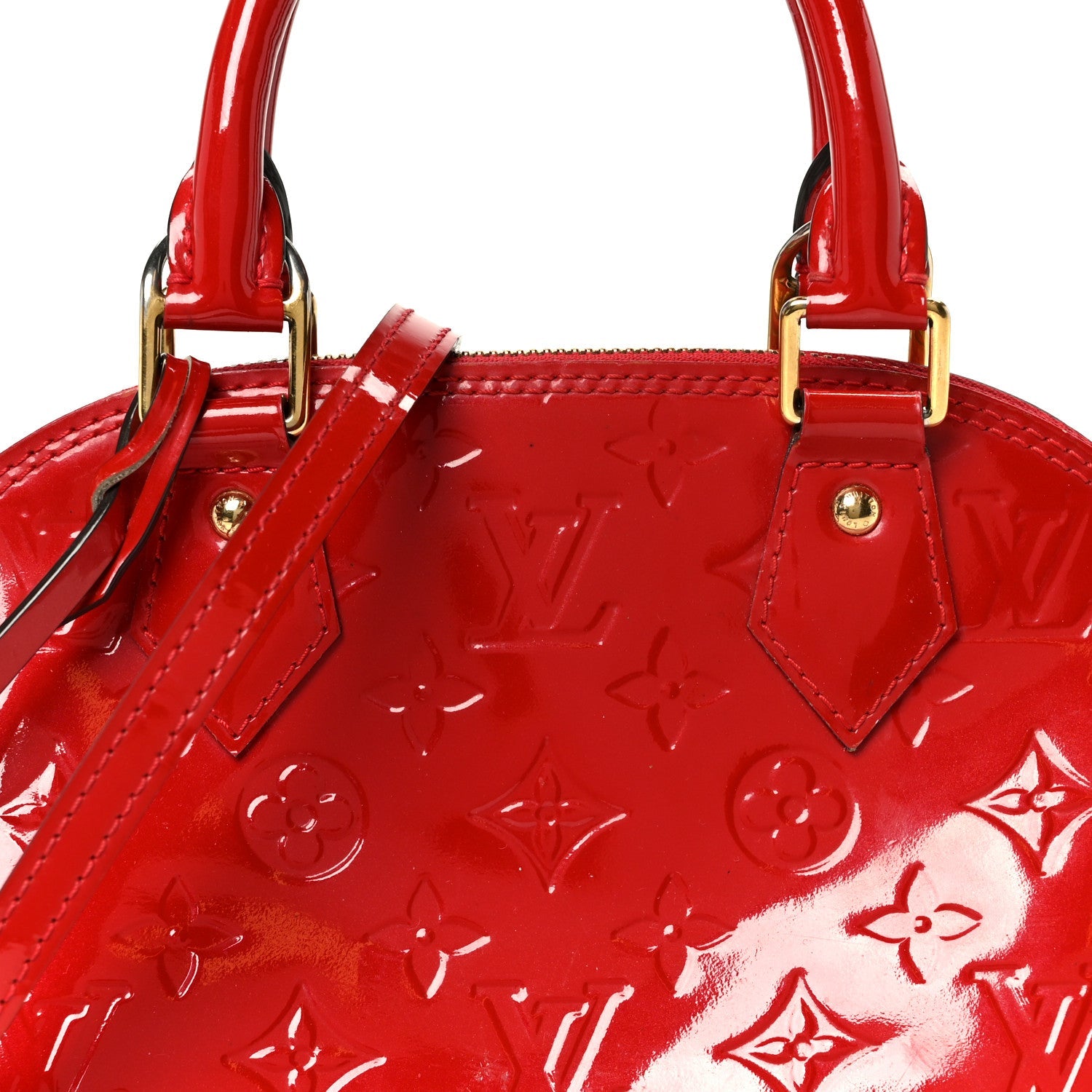 Louis Vuitton Vernis Alma BB Pomme D'Amour