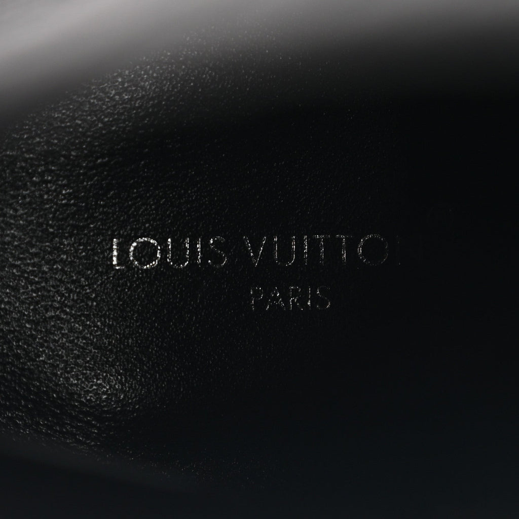 Louis Vuitton Monogram Stretch Fabric Silhouette Ankle Boots 39 Black
