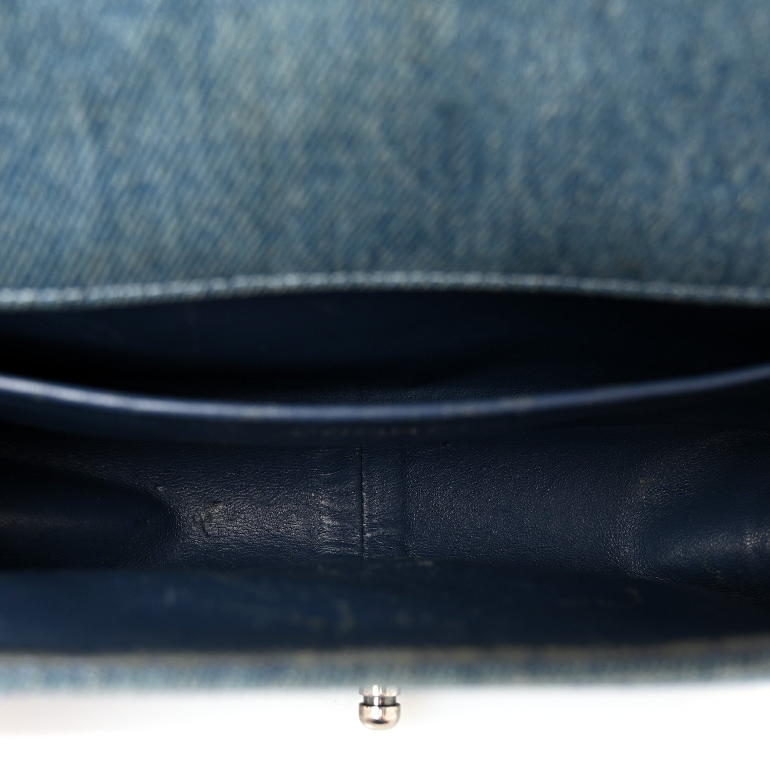 Chanel Denim Quilted Medium Boy Flap Blue