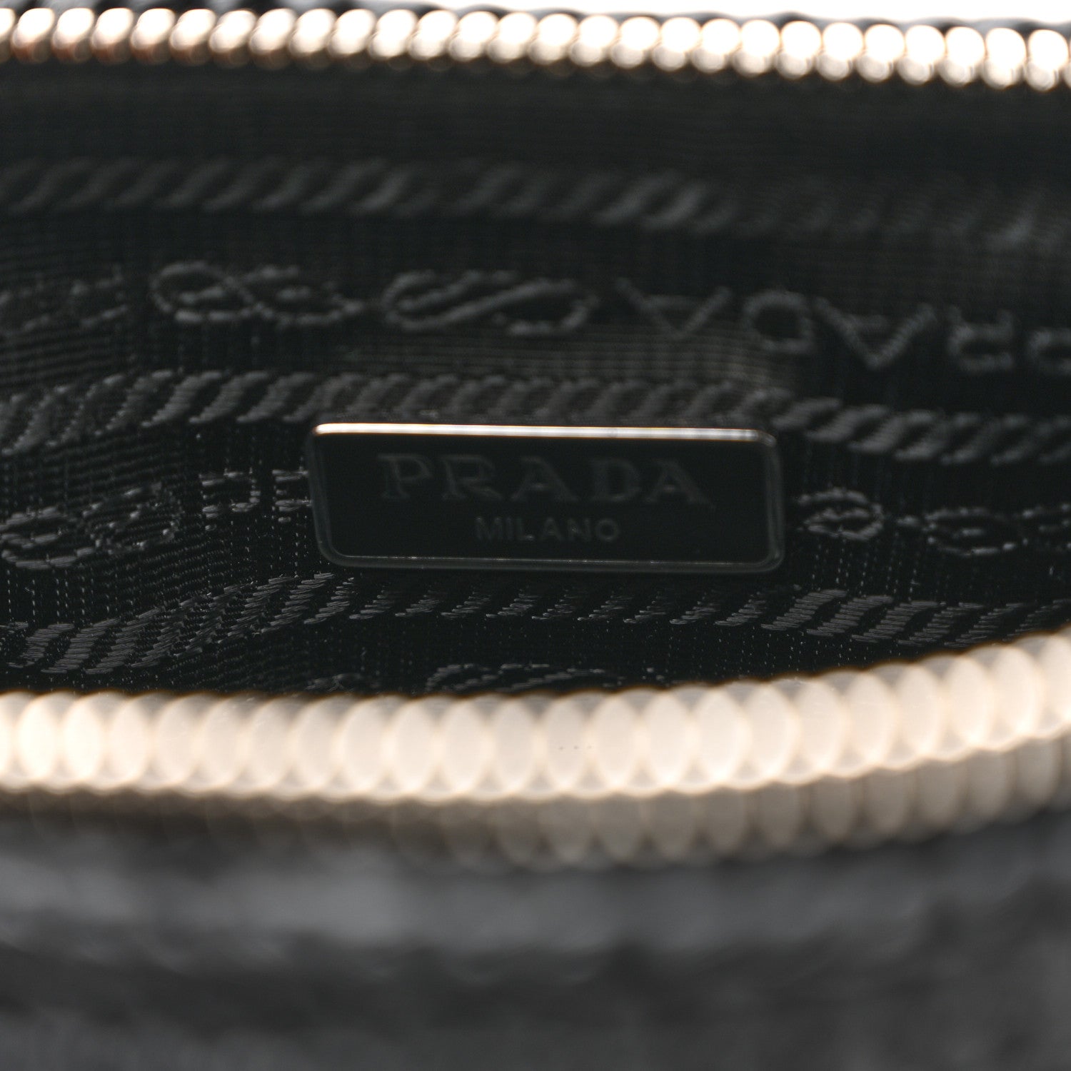 Prada Yarn Raffia Effect Crochet Triangle Shoulder Bag Black