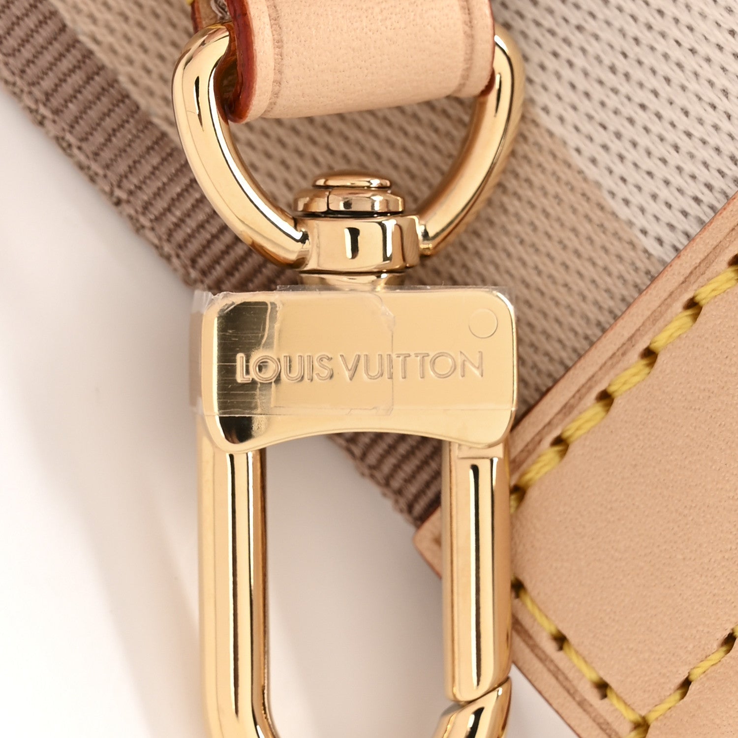 Louis Vuitton Jacquard Speedy Bandouliere 20 Shoulder Strap Beige