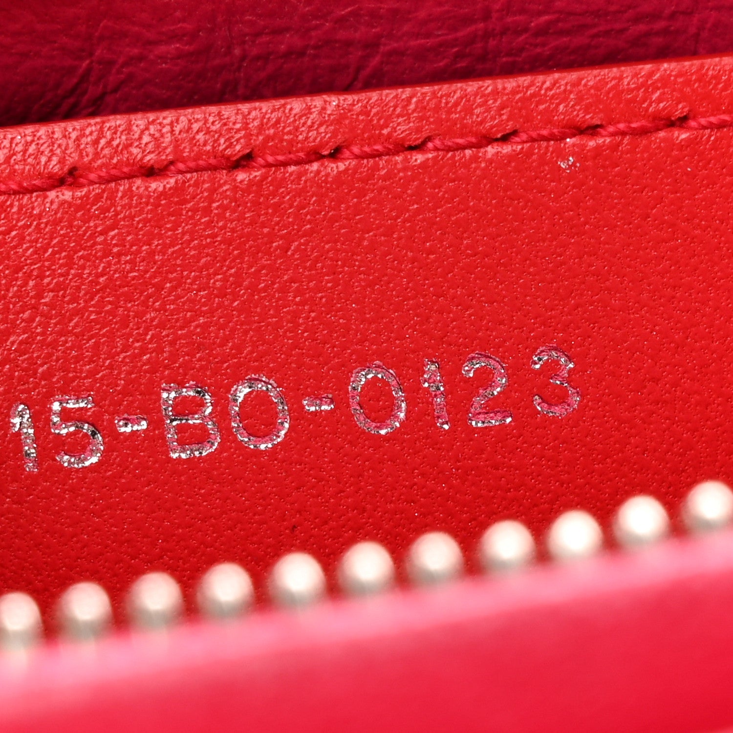 Christian Dior Lambskin Cannage Medium Bi-Color Lady Dior Orange Fuchsia