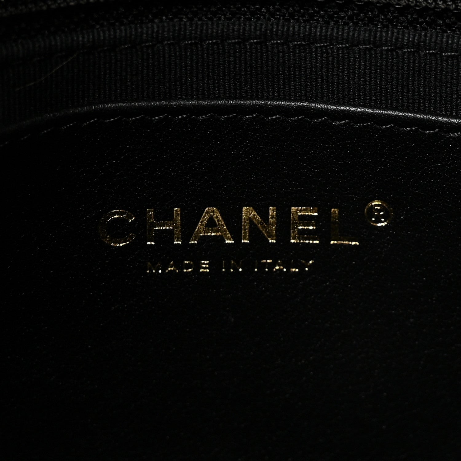 Chanel Lambskin Quilted Small CC Links Flap Black