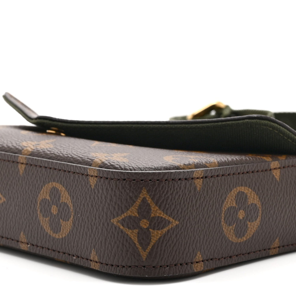 Louis Vuitton Monogram Felicie Strap & Go Kaki