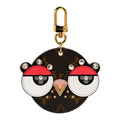 Louis Vuitton Monogram Animal Faces Bird Bag Charm