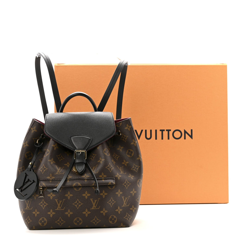 Louis Vuitton Monogram Montsouris PM Black