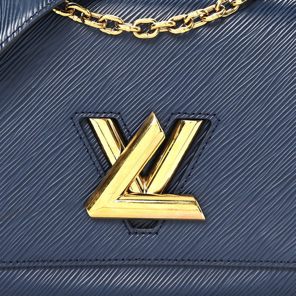 Louis Vuitton Epi Twist Shoulder Bag MM Indigo