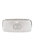 Gucci Sterling Silver Blind for Love Band Wide Ring 60 9