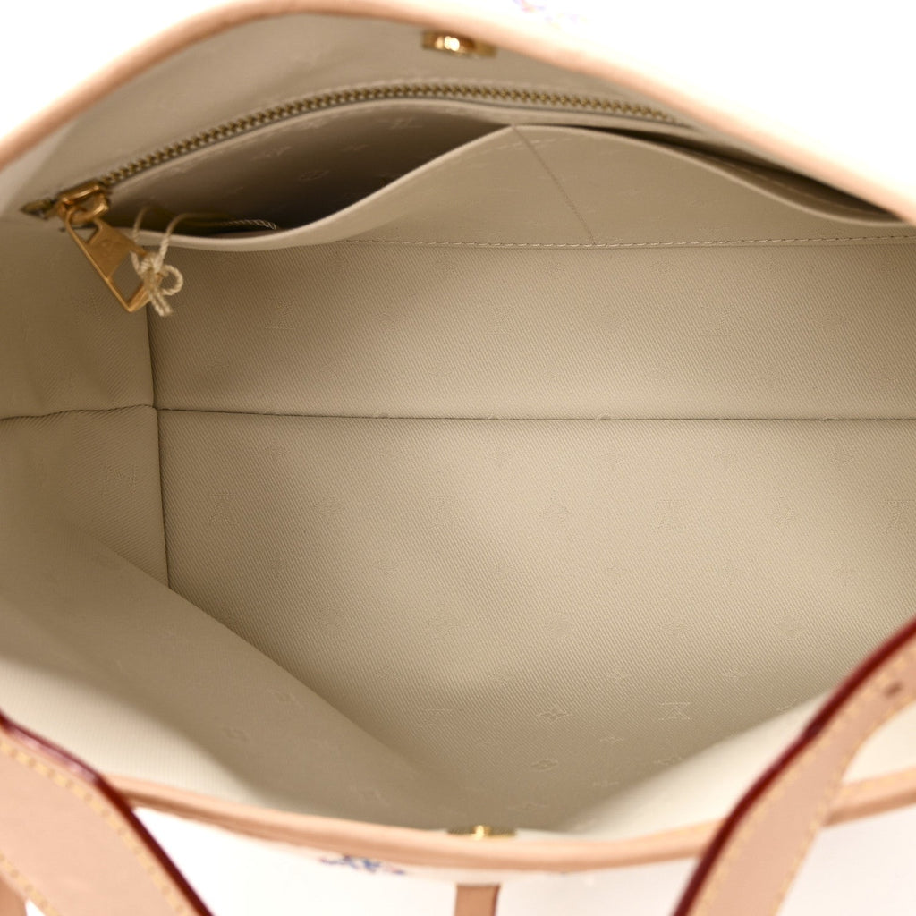 Louis Vuitton Monogram Jacquard CarryAll PM Multicolor Beige