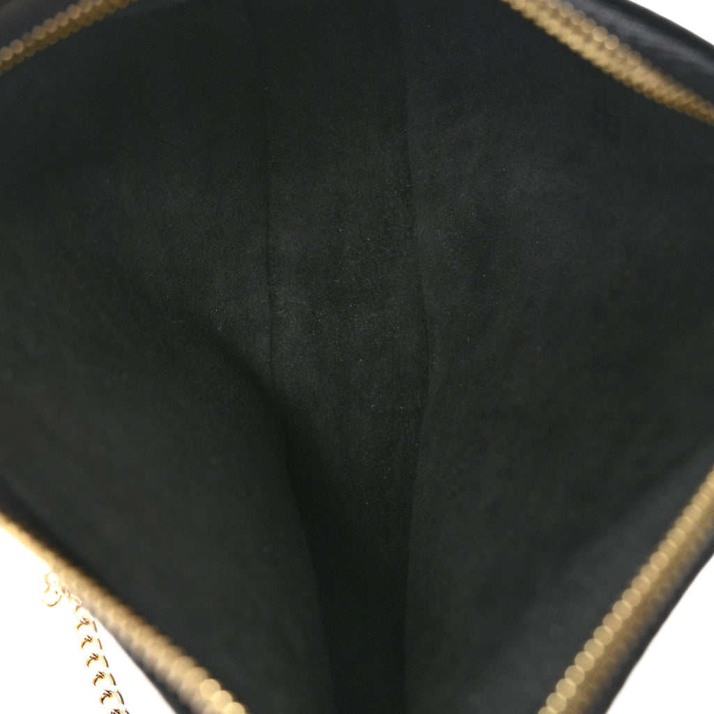 Louis Vuitton Empreinte Monogram Giant Mini Pochette Accessories Black