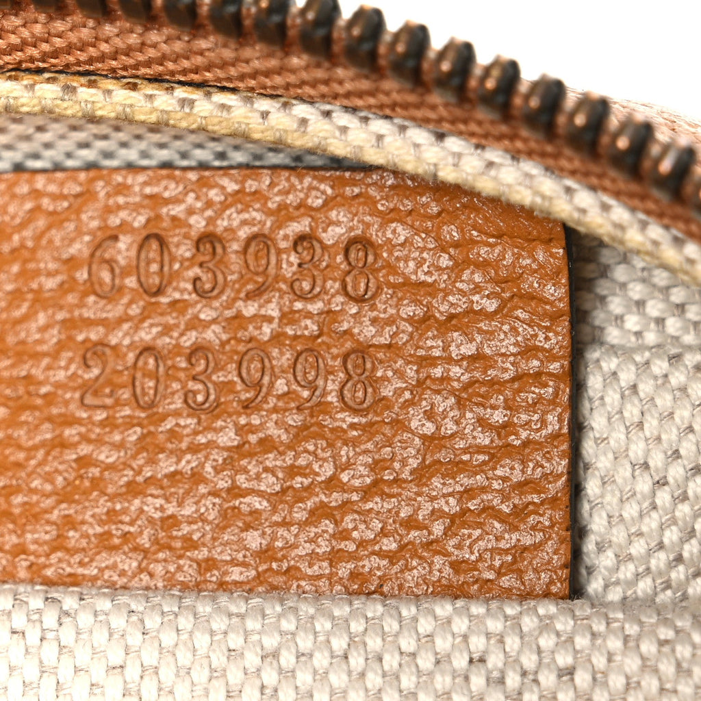 Gucci X DISNEY Mini Vintage GG Supreme Monogram Mickey Mouse Round Shoulder Bag Beige Vintage Sun Oil