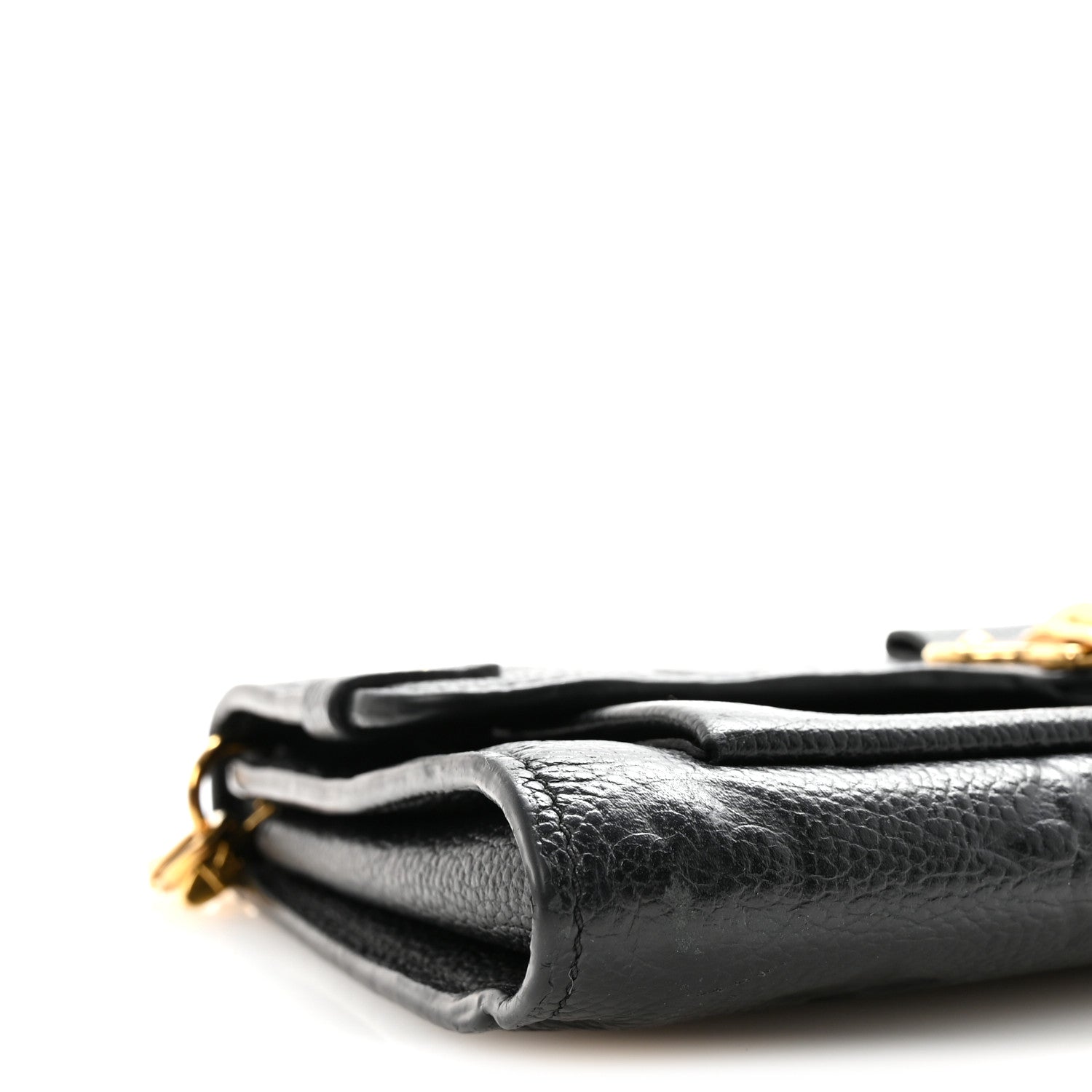 Louis Vuitton Empreinte Vavin Chain Wallet Black
