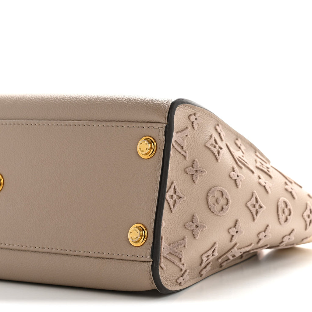 Louis Vuitton Calfskin Monogram Tufting On My Side Galet