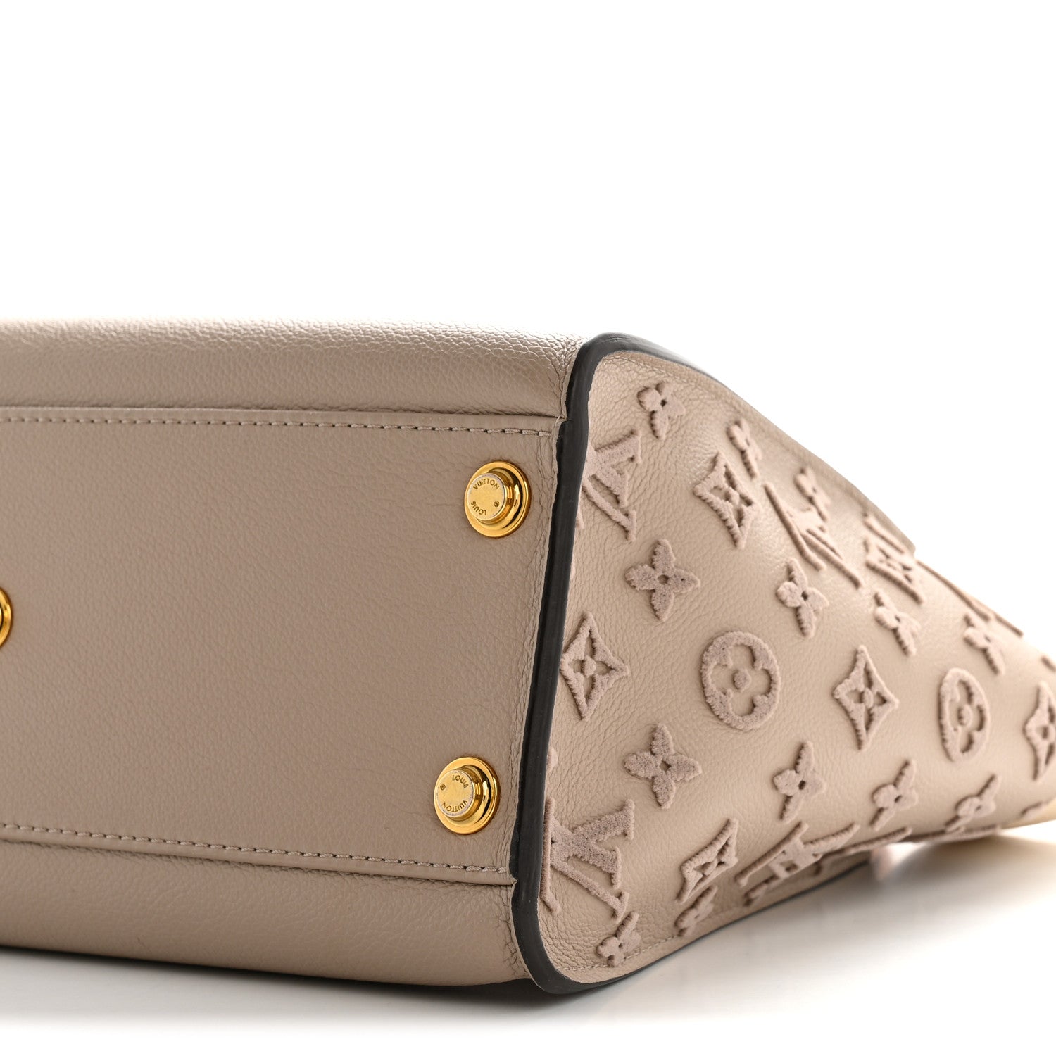 Louis Vuitton Calfskin Monogram Tufting On My Side Galet