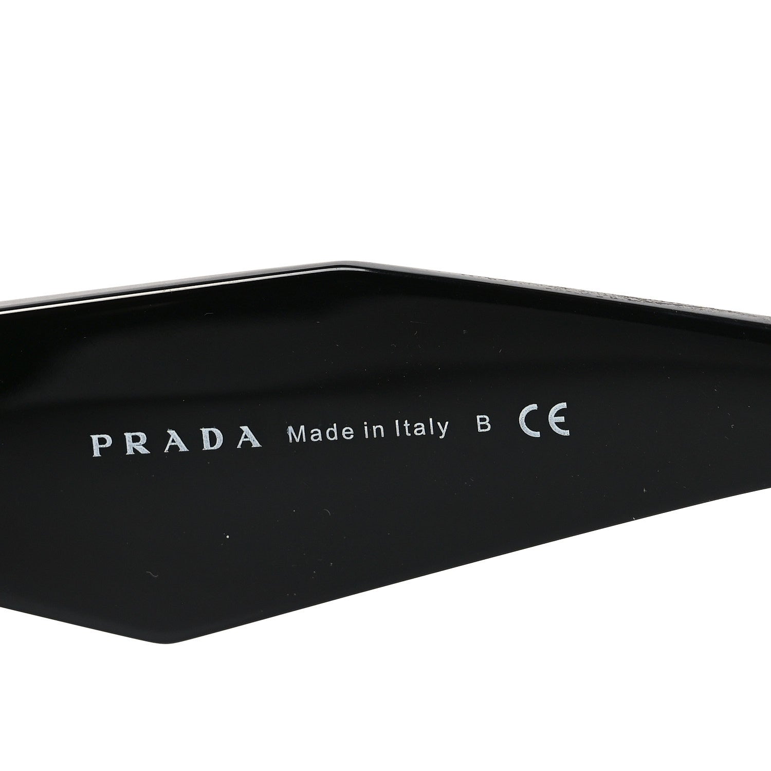 Prada Acetate Symbole Sunglasses SPR 17W Black