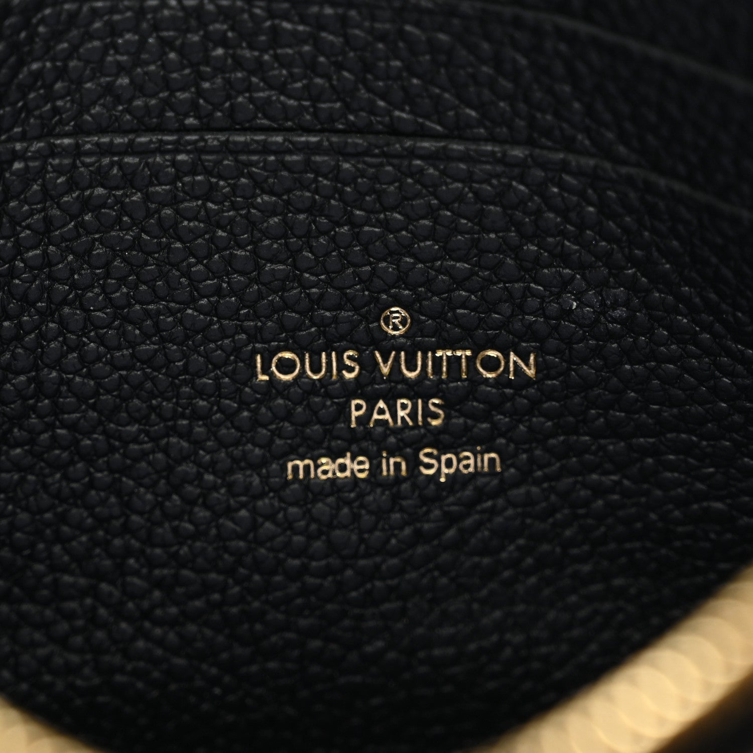 Louis Vuitton Empreinte Double Zip Pochette Black