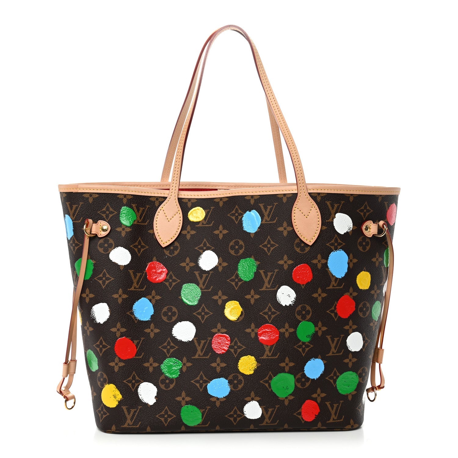 Louis Vuitton LV X YK Monogram Dots Neverfull MM