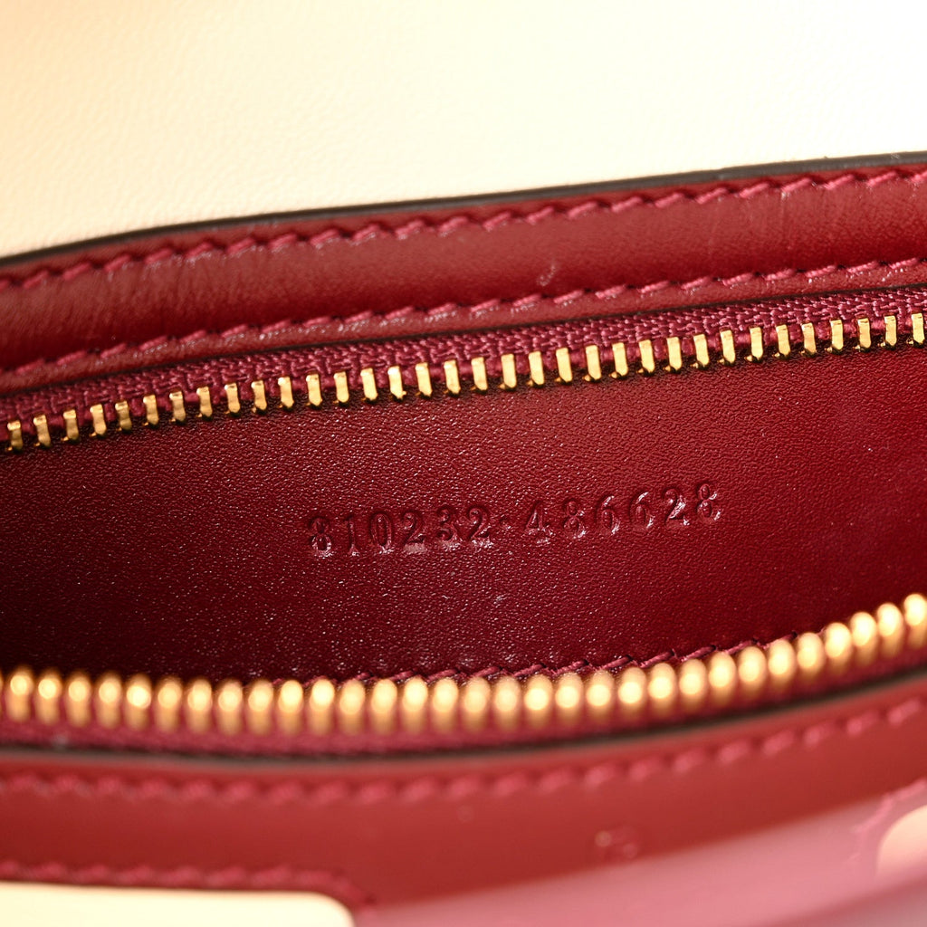 Gucci Ancora Calfskin Web Medium Jackie 1961 Hobo Rosso