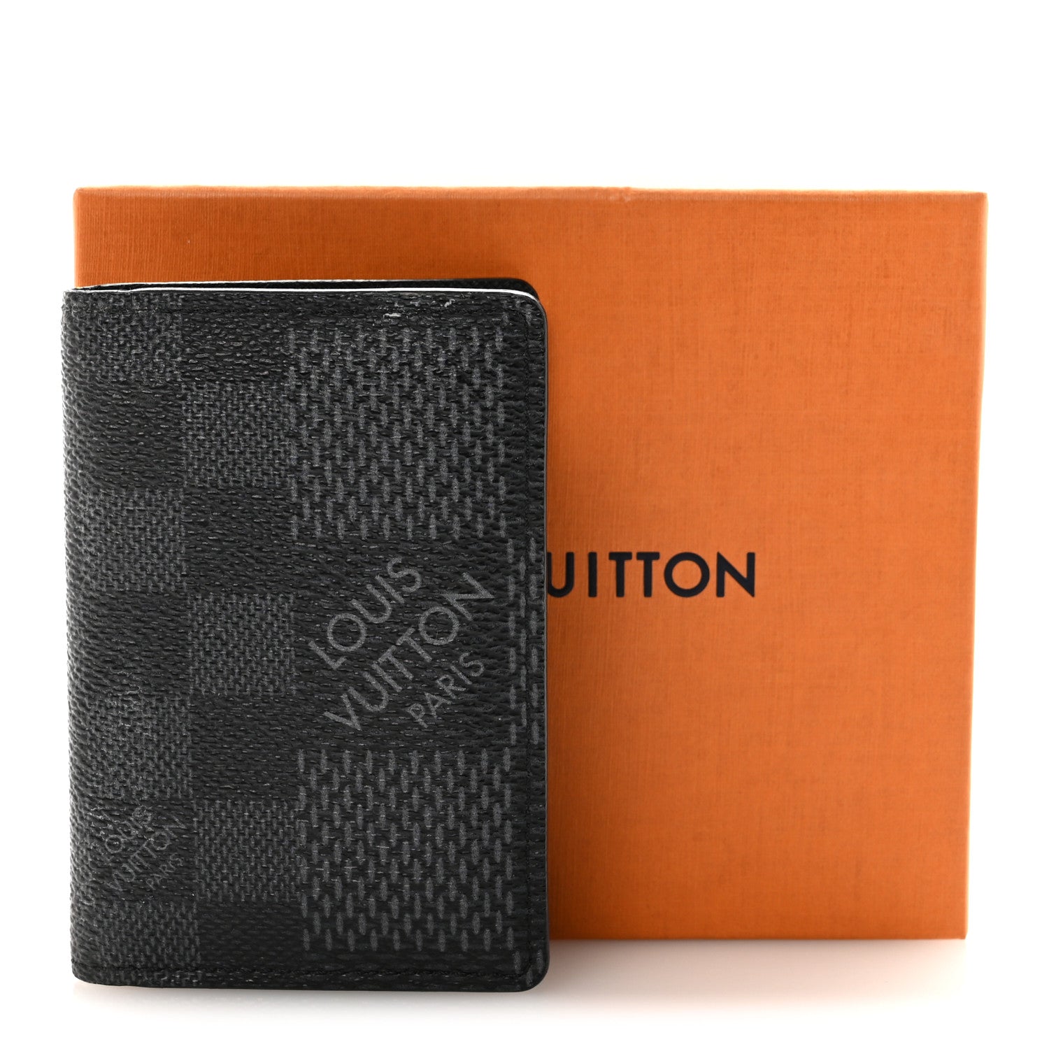 Louis Vuitton Damier Graphite 3D Pocket Organizer Black Grey