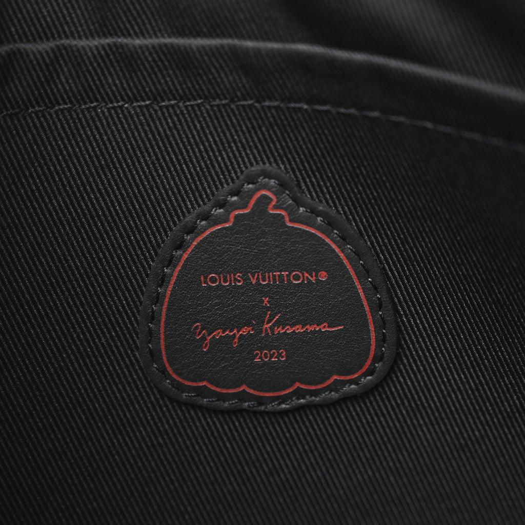 Louis Vuitton LV X YK Taurillon Monogram Pochette To-Go Black Red