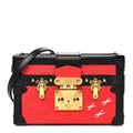 Louis Vuitton Epi Petite Malle Coquelicot