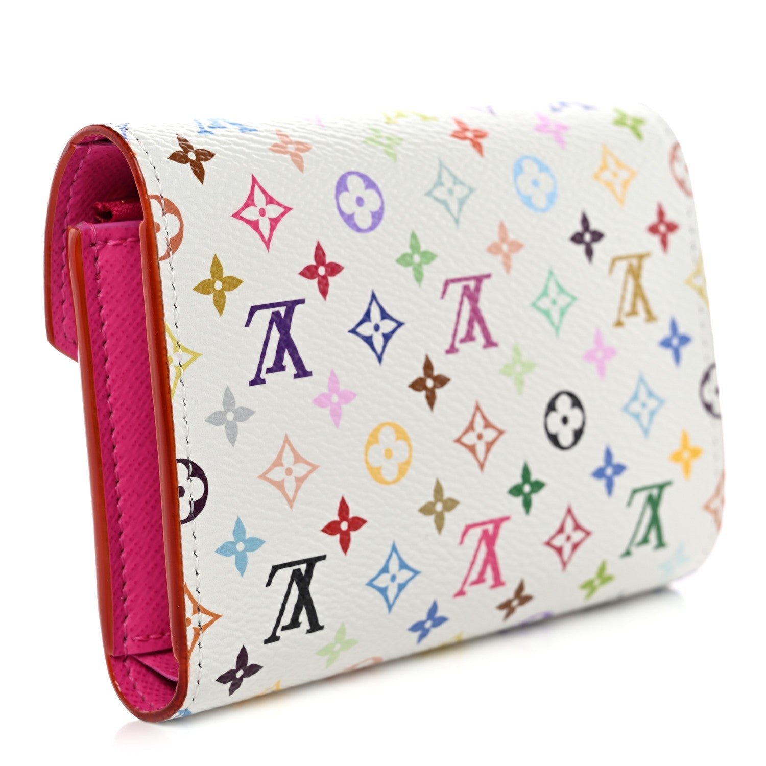 Louis Vuitton LV x TM Monogram Multicolor Victorine Wallet White