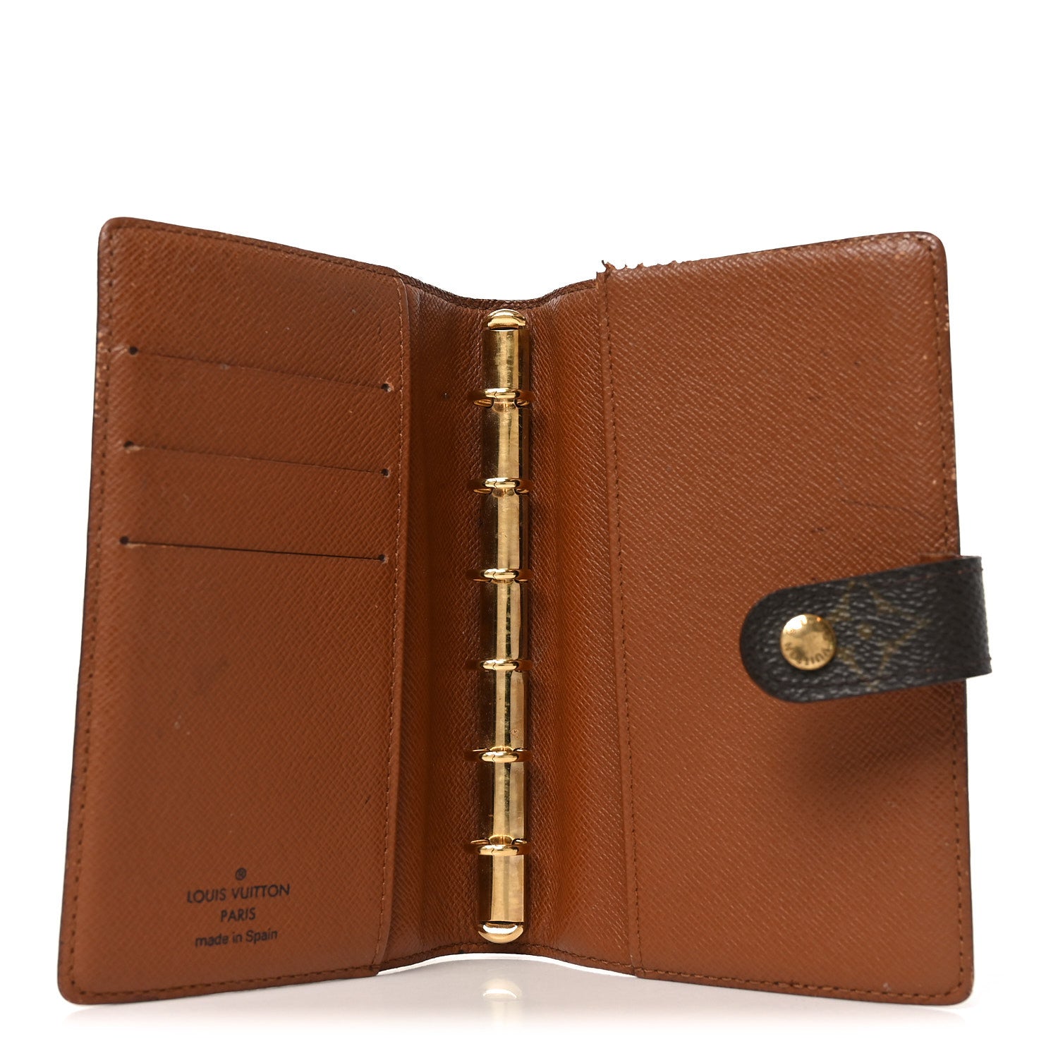 Louis Vuitton Monogram Small Ring Agenda Cover