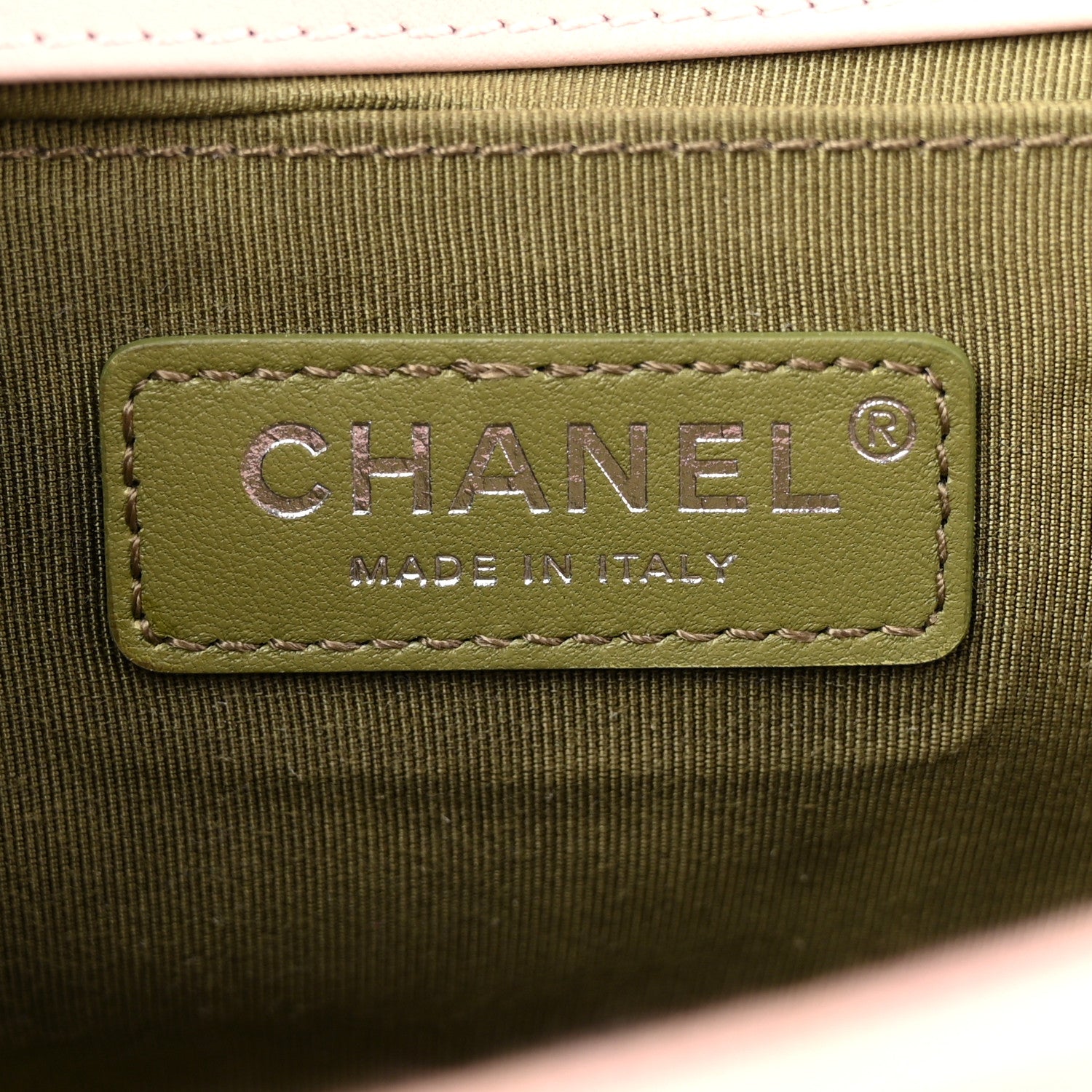 Chanel Calfskin Quilted Medium Boy Flap Light Pink