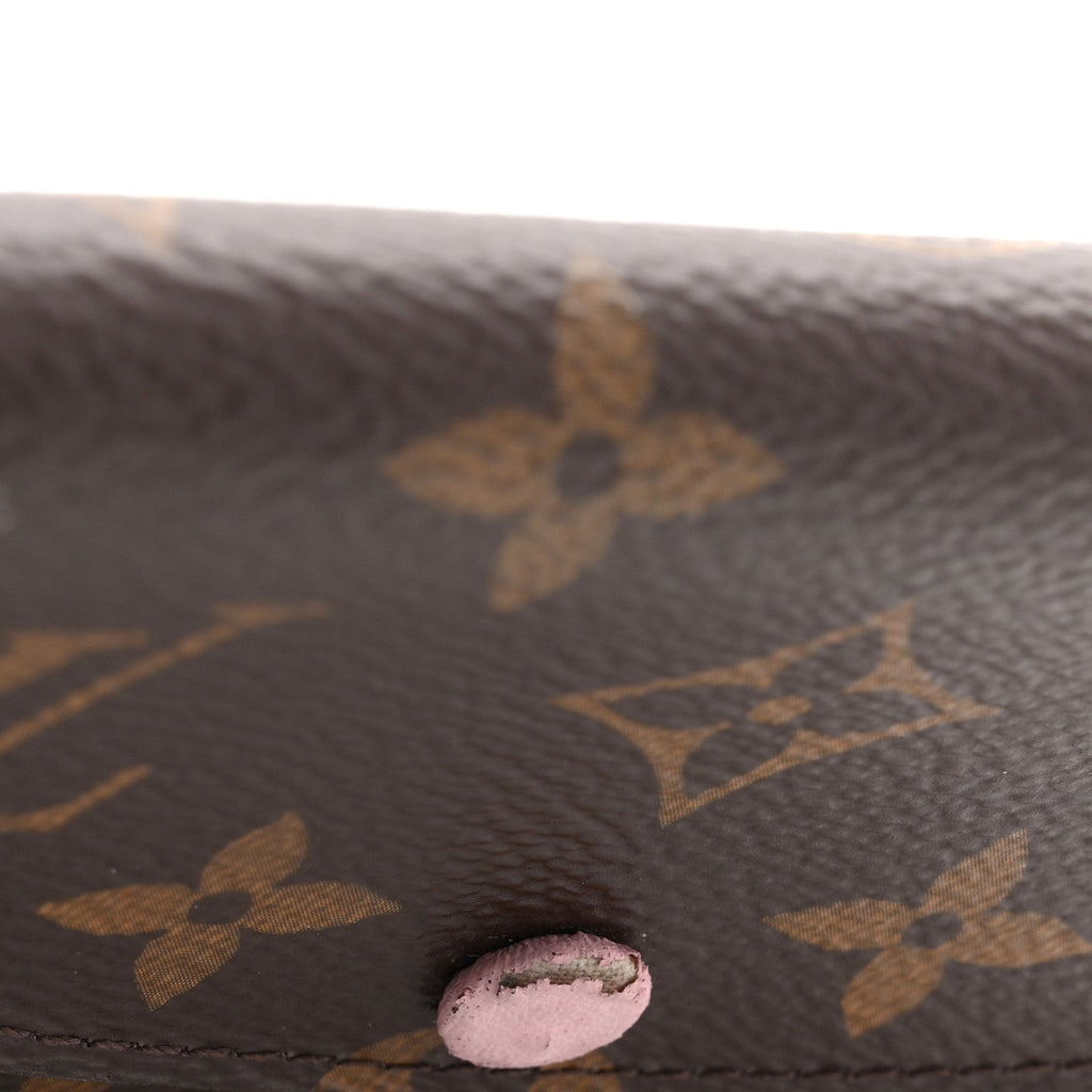 Louis Vuitton Monogram Rosalie Coin Purse Rose Ballerine