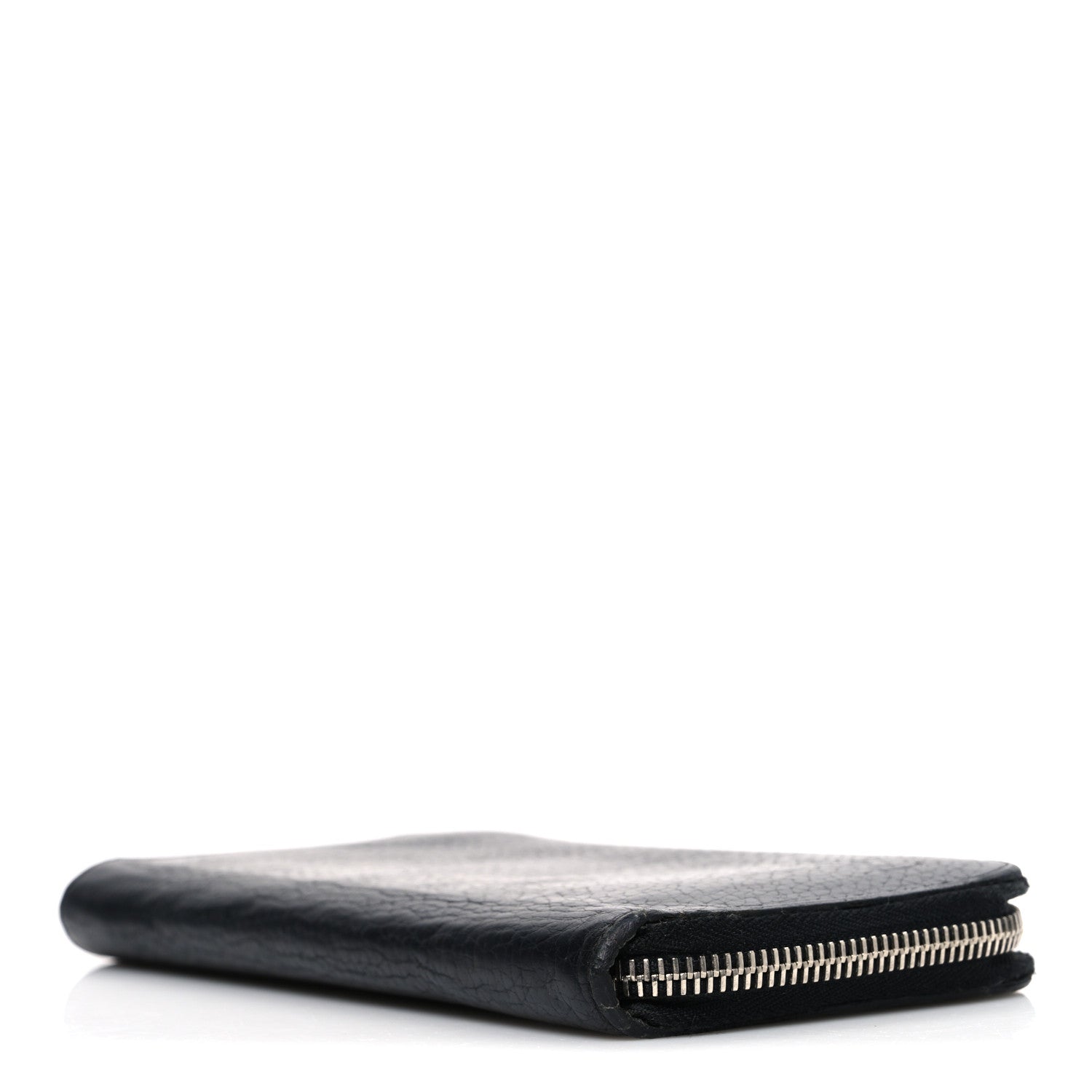 Louis Vuitton Taurillon Vertical Zippy Wallet Black