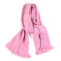 Louis Vuitton Wool Silk Logomania Scarf Rose