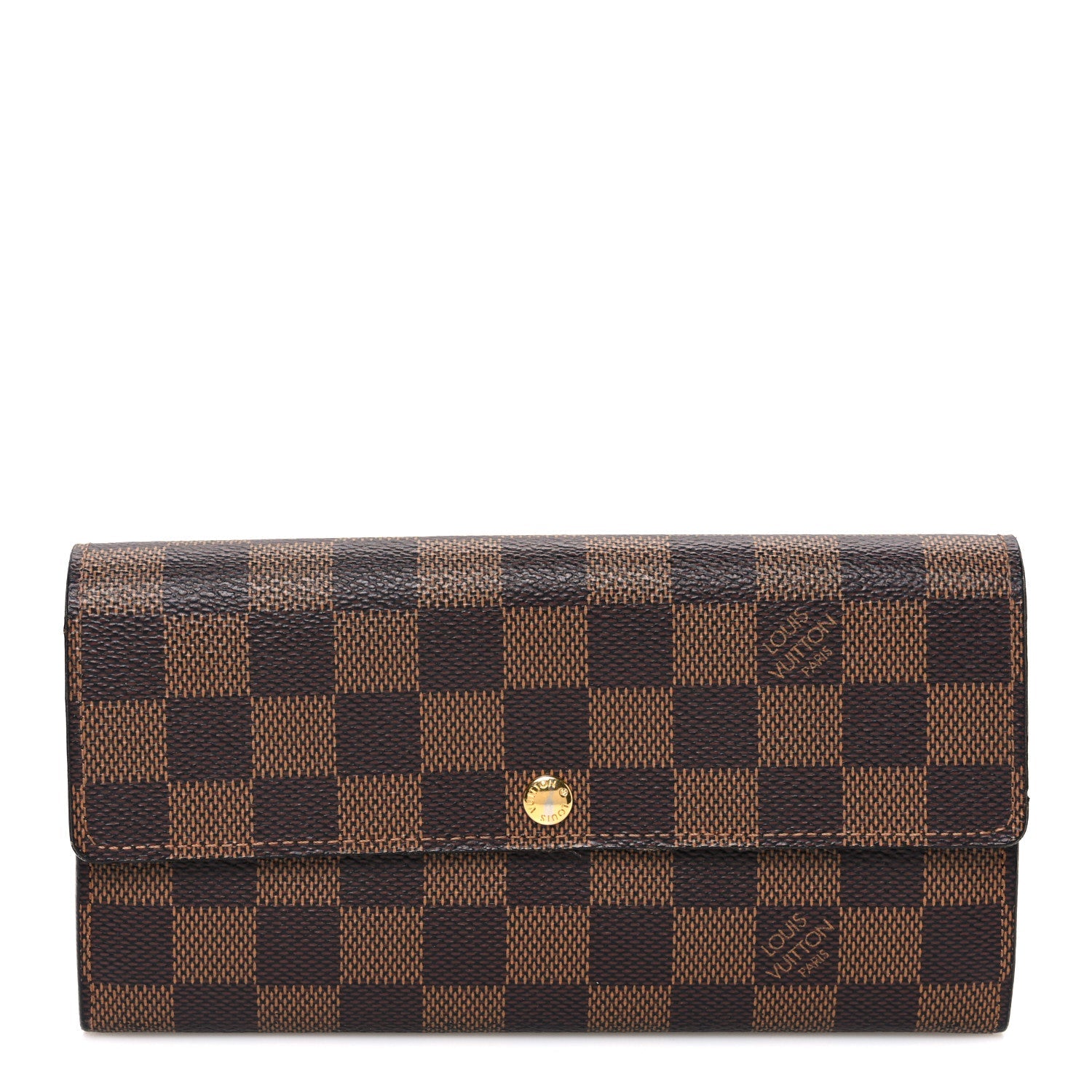 Louis Vuitton Damier Ebene Sarah Wallet
