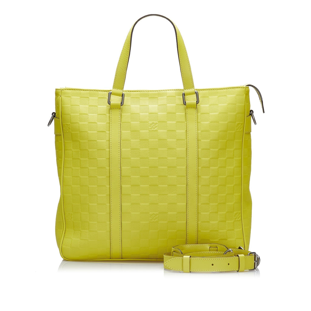 Louis Vuitton Tadao Yellow Damier Infini